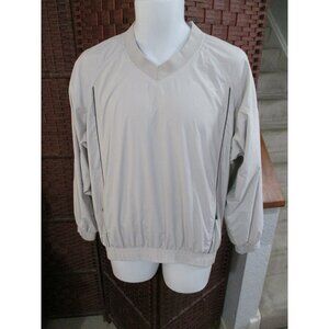Men's Mizuno Windlite Pullover Windbreaker Shirt Long Sleeve Small Golf Jacket